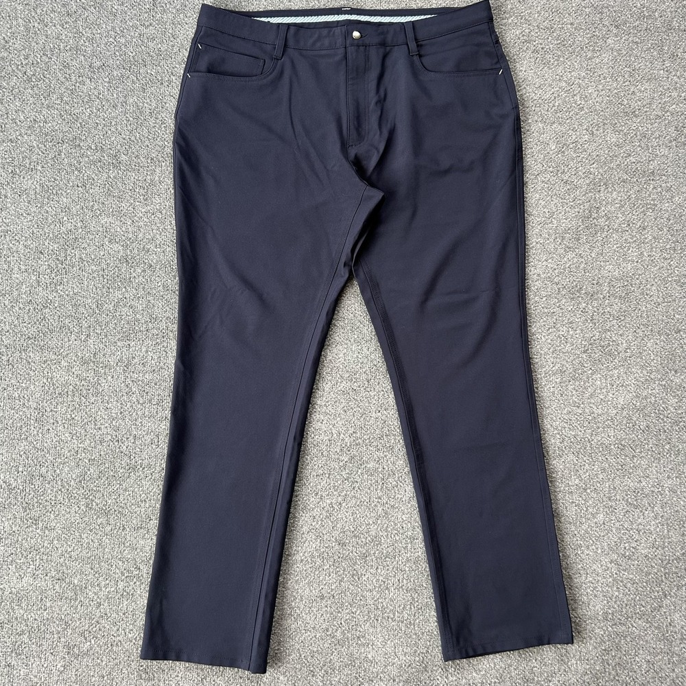 FootJoy Pants Mens‎ 40x32 Navy Athletic Fit 5-Pocket Golf Performance Stretch